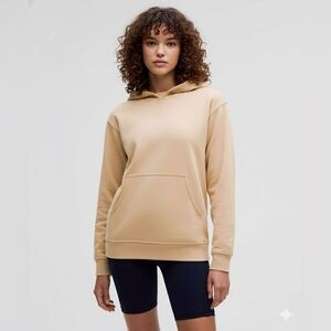 LULULEMON All Yours Hoodie Sweatshirt *French Terry in Beech Wood Size 8 NWT